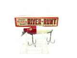 Heddon River Runt Spook Sinker 9110-RH Red Head White Color with Box