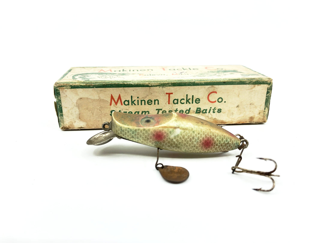 Makinen Wonderlure, Gold Scale/Red Spots Color with Box