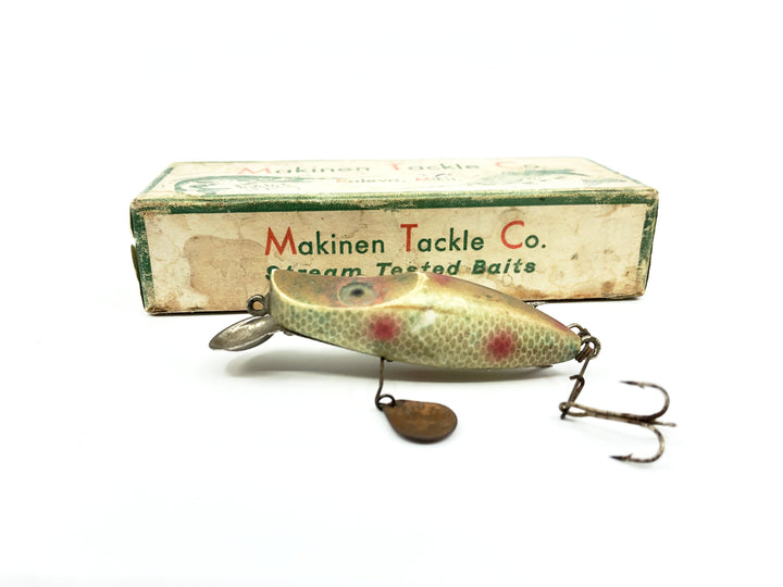 Makinen Wonderlure, Gold Scale/Red Spots Color with Box