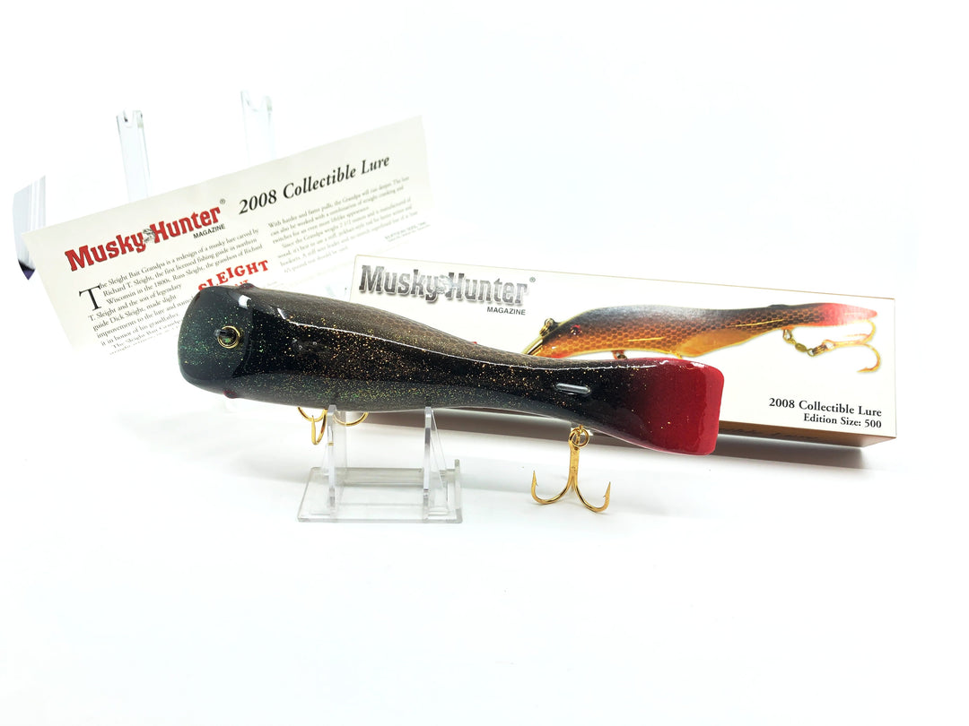 Musky Hunter 2008 Collectible Lure, Sleight Bait "The Grandpa" #120/500 Signed