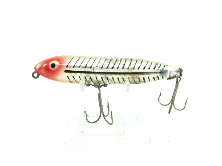 Heddon Original Zara-Spook Sway Back, XRS Silver Shore Color