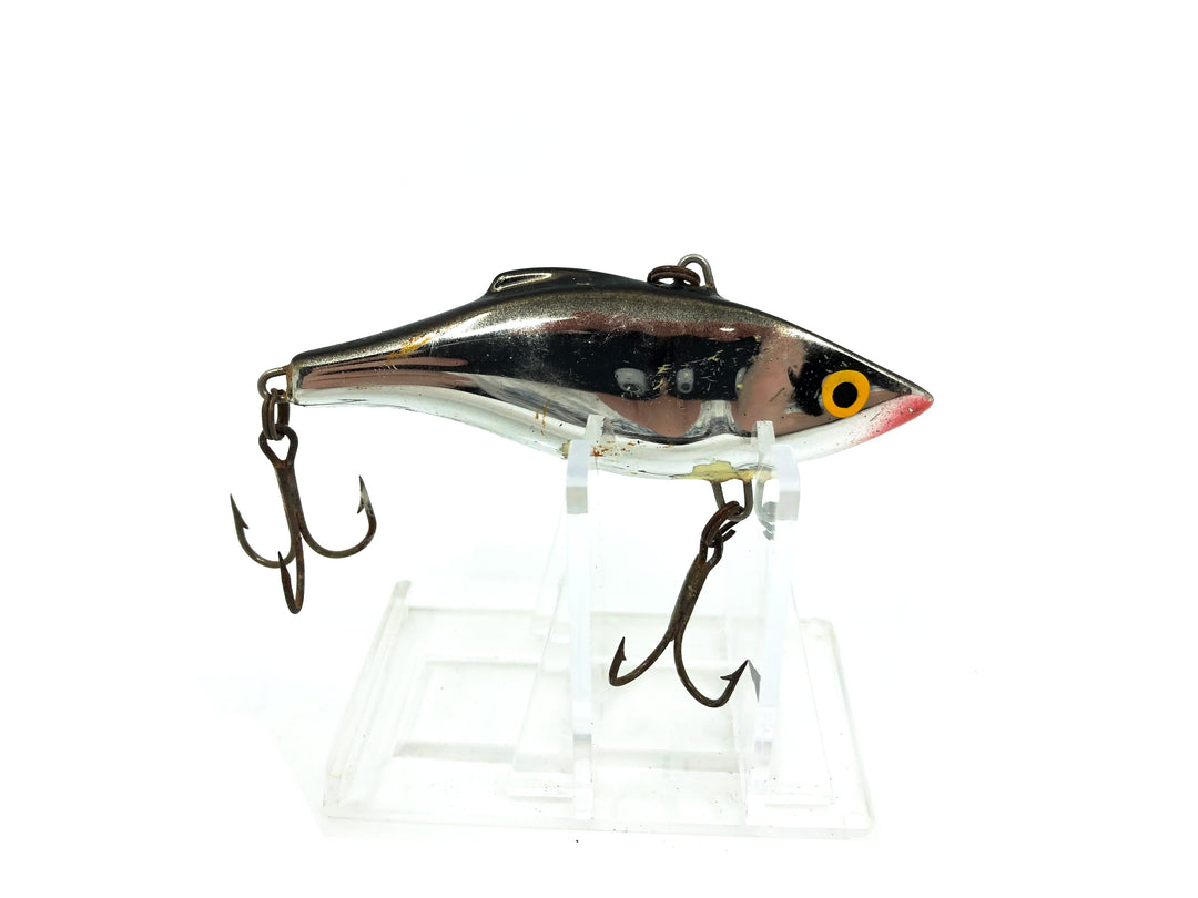 Rapala Rattlin' Rap RNR-8, Silver Chrome/Black Back Color