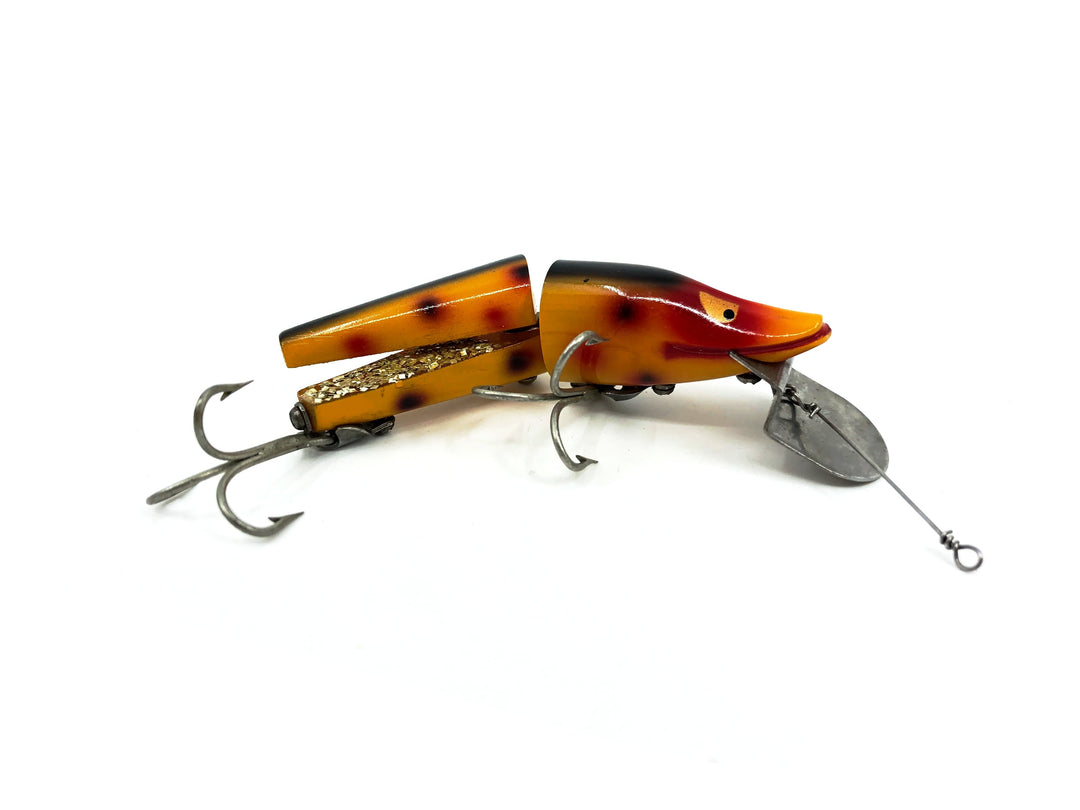 Heddon Scissortail, SO Spotted Orange Color