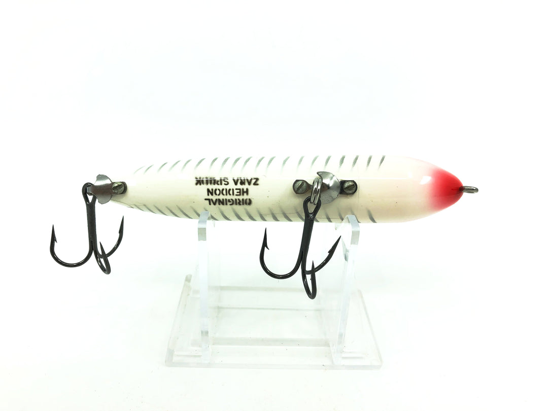 Heddon Original Zara Spook, XRW White Shore Color
