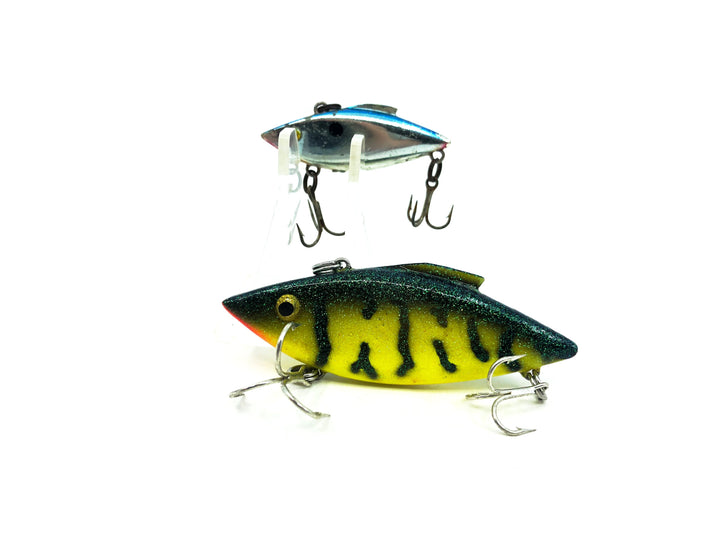 Bill Lewis Rat-L-Trap Combo Glitter Hot Tiger/Chrome Blue Back Color