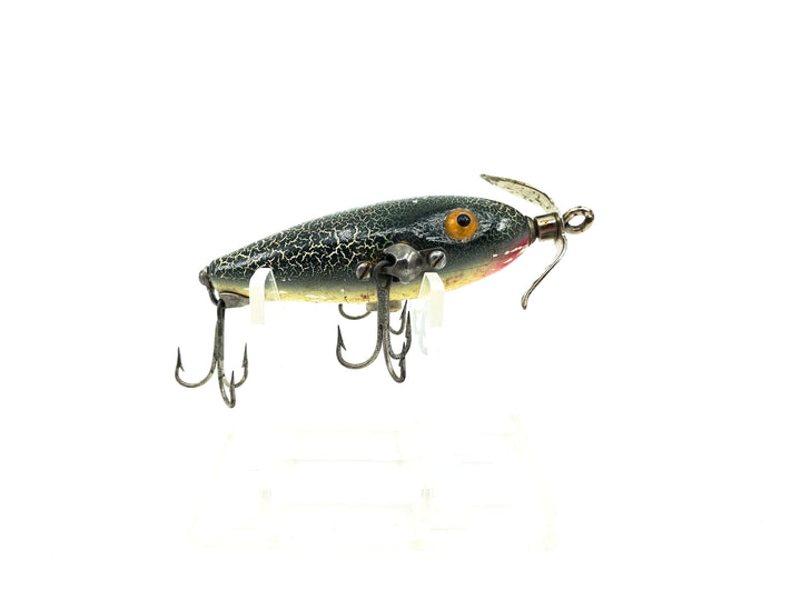 Heddon Baby Dowagiac, Fancy Green Back Color