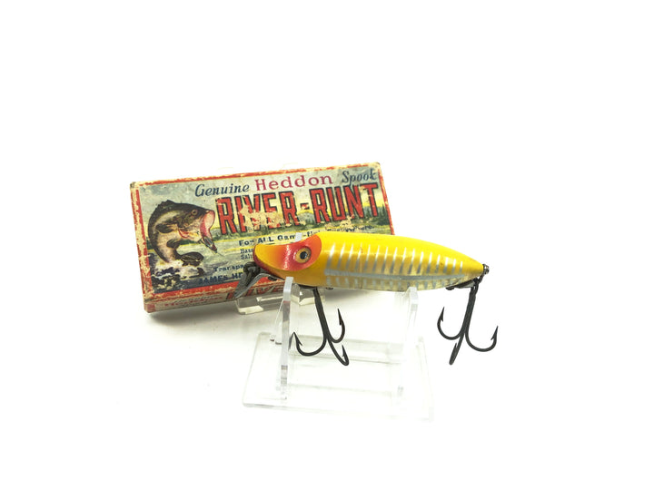 Heddon River Runt Spook Floater 9400-XRY, Yellow Shore Minnow with Box