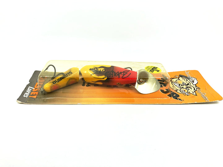 Odyssey Deep Pig JR. JP-6 Deep Talking, Shimao Promotion Special "Buy a Rod Get a Pig" Firework Tiger Color - Signed