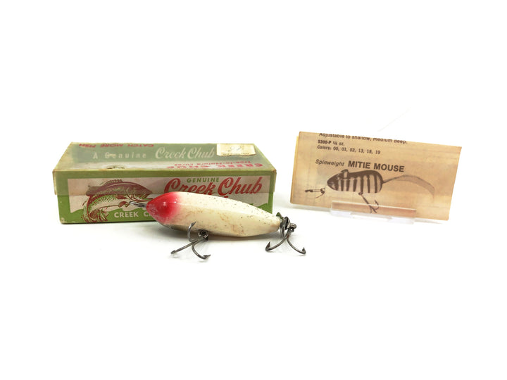 Creek Chub 9500 Spinning Injured Minnow, 9518 Silver Flash Color with Box