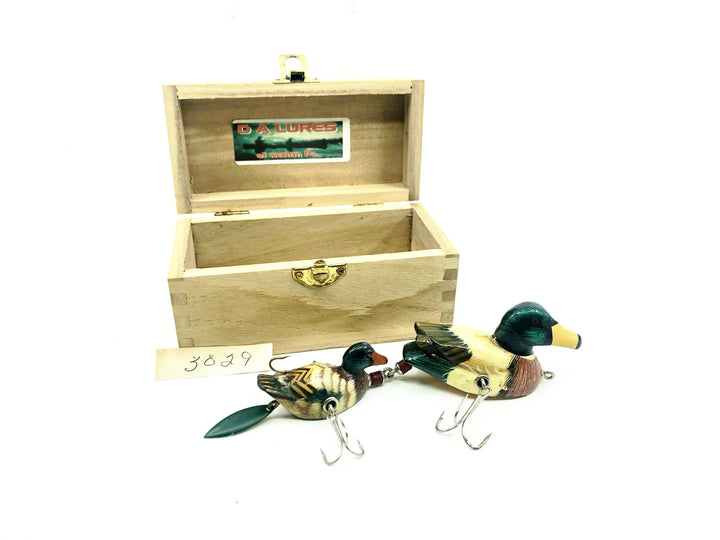 D.A Lures of Western Pennsylvania, Tandem Ducks Contemporary Lure with Box