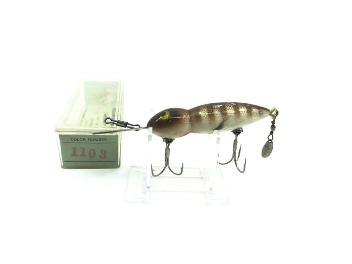 Hellbender Whopper Stopper, Brown Ribs Color with Box