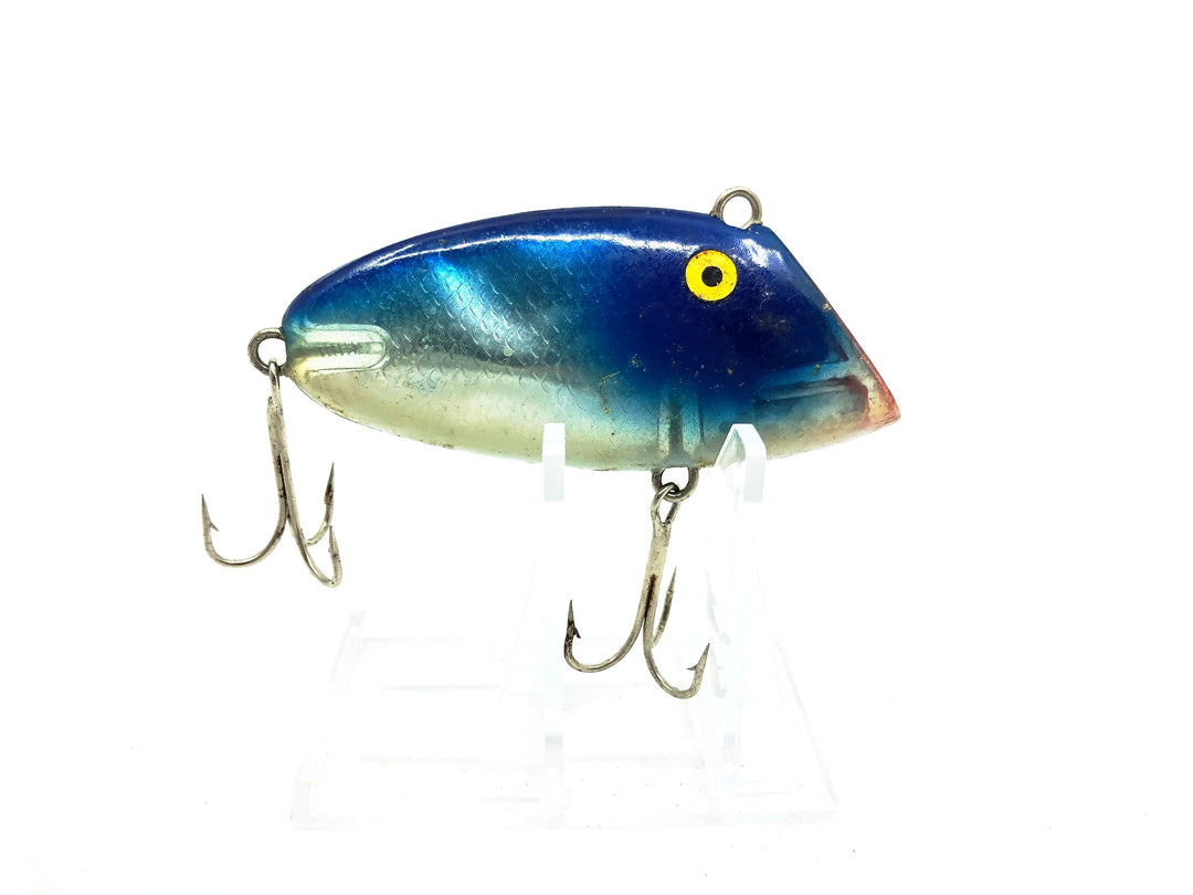Large Pico Perch Type Lure, Blue/Silver Insert