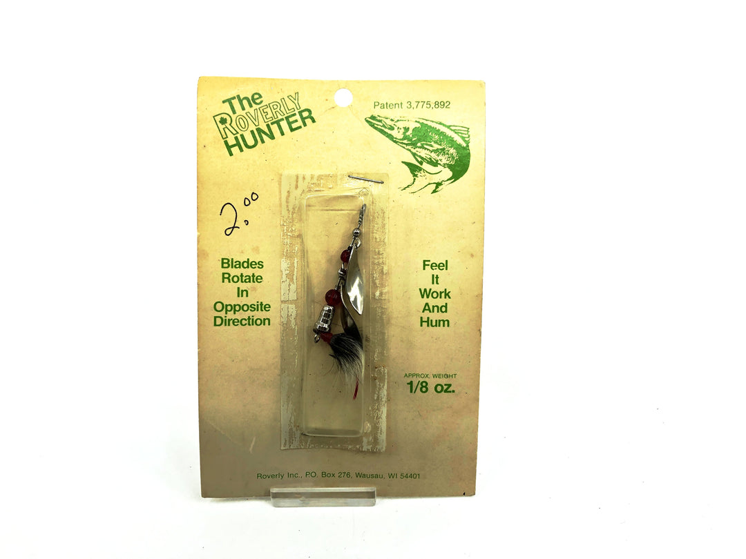 The Roverly Hunter Spinner 1/8oz on Card