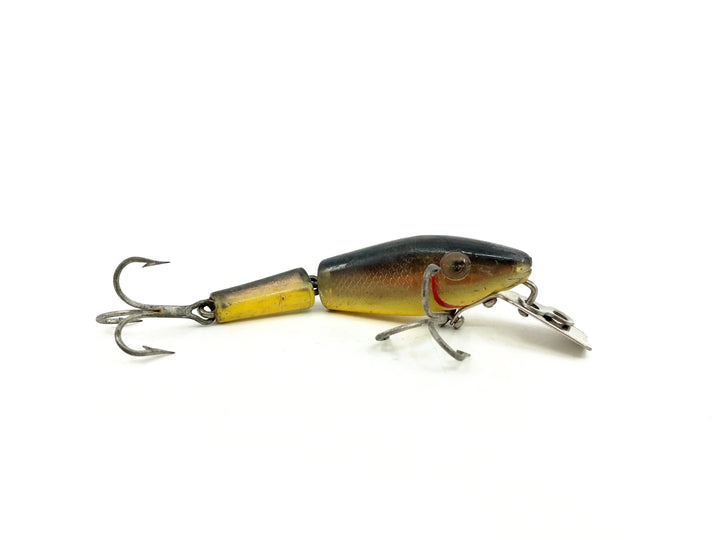 L & S OOM Mirrolure Sinker, #23 Black Back/Yellow Belly/Gold Scale Color
