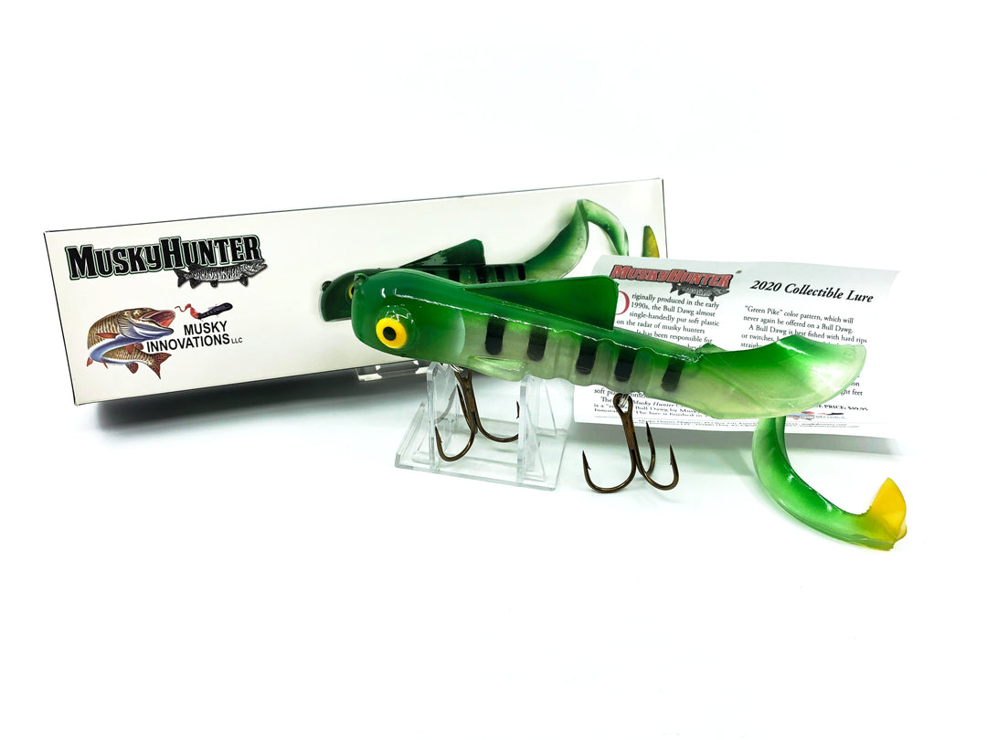 Musky Hunter 2020 Collectible Lure, Musky Innovations Bull Dawg #120/500 Signed