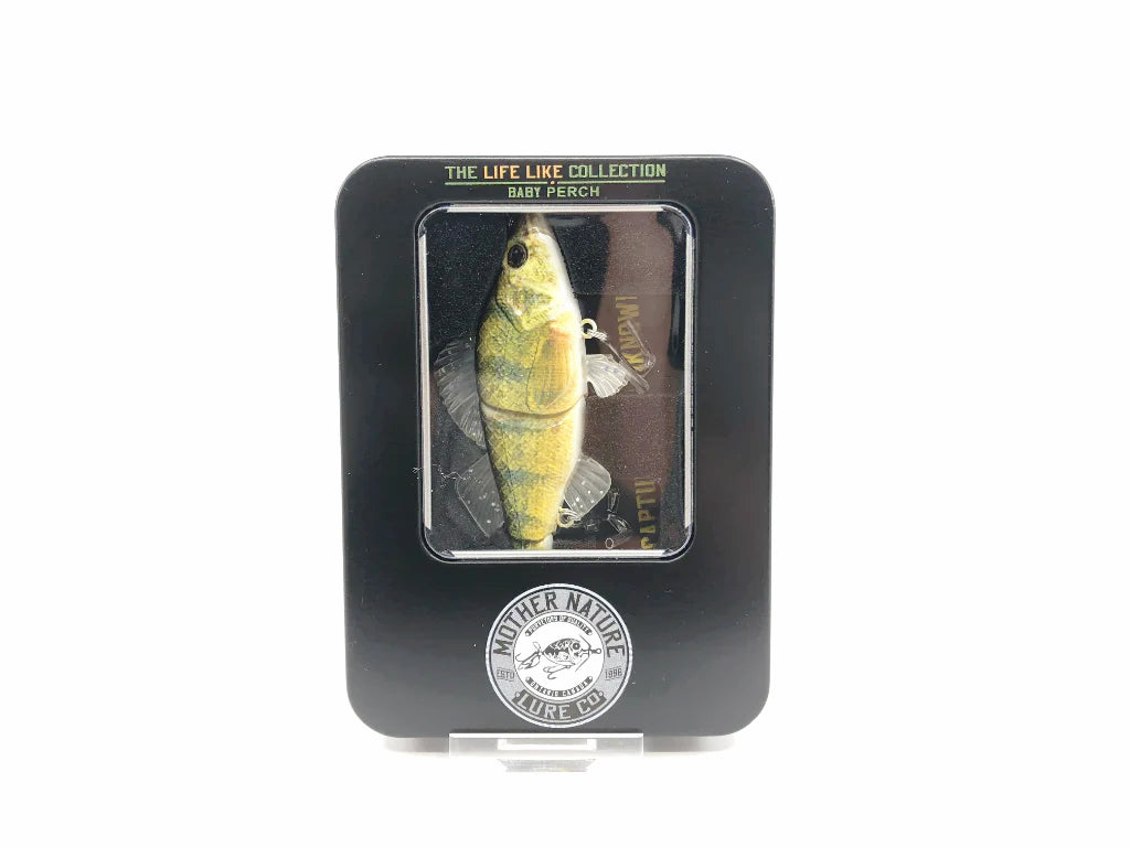 Mother Nature Lure Swimbait Baby Perch Series Yellow Perch Male Color