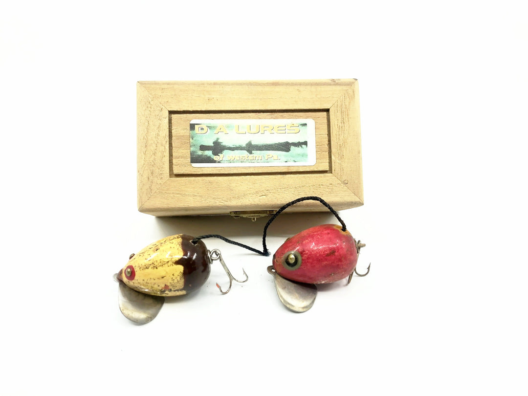 D.A Lures of Western Pennsylvania, Mouse Waddle Bait Combo Lure with Box