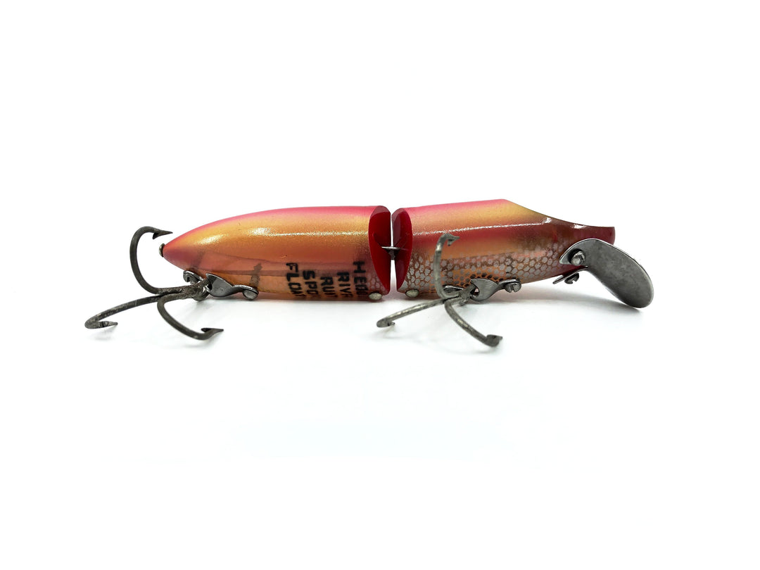 Heddon Jointed River Runt Spook Floater 9430, Rainbow Color