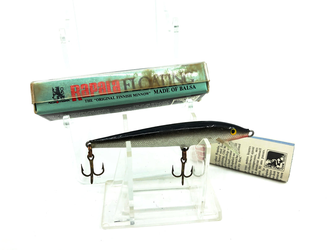 Rapala Original Floating F09-S, Silver Color with Box