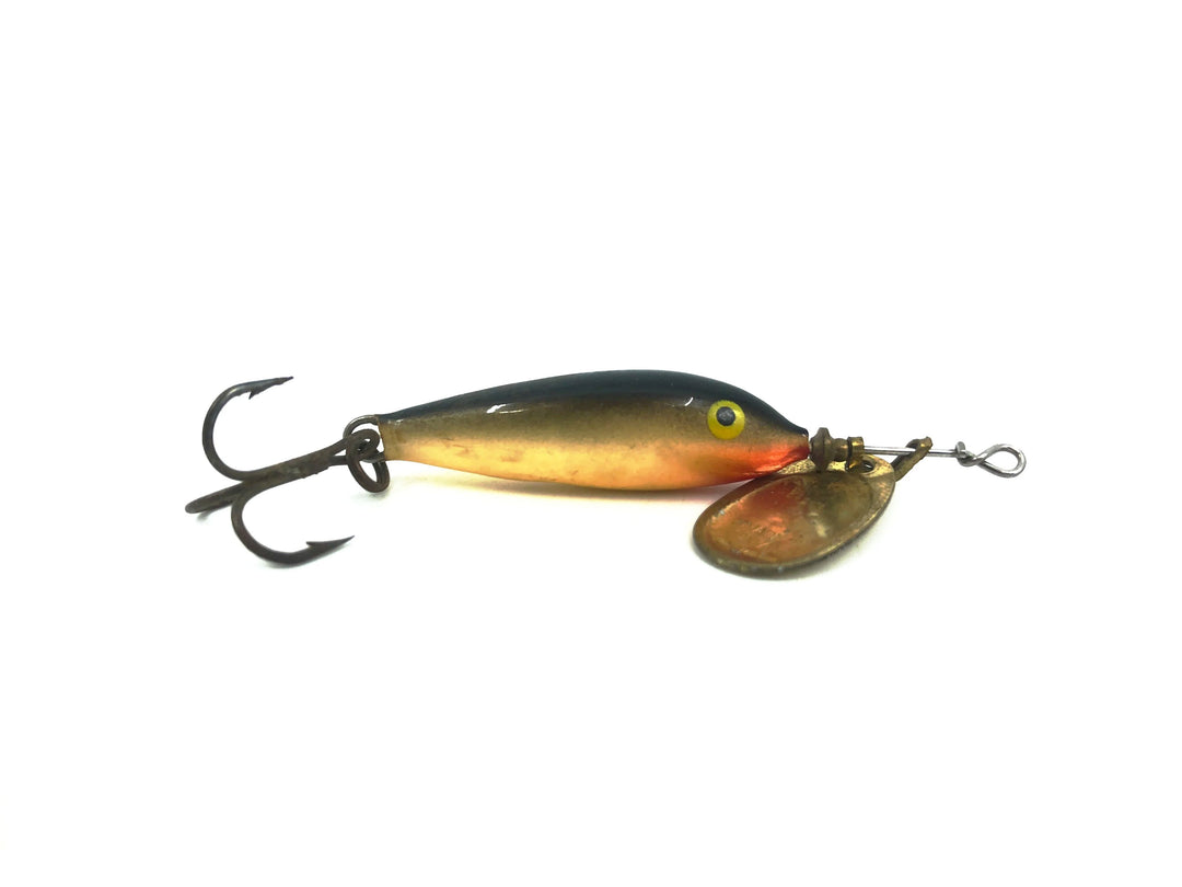 Blue Fox Super Vibrax #1 Spinner, Silver/Black Back Color