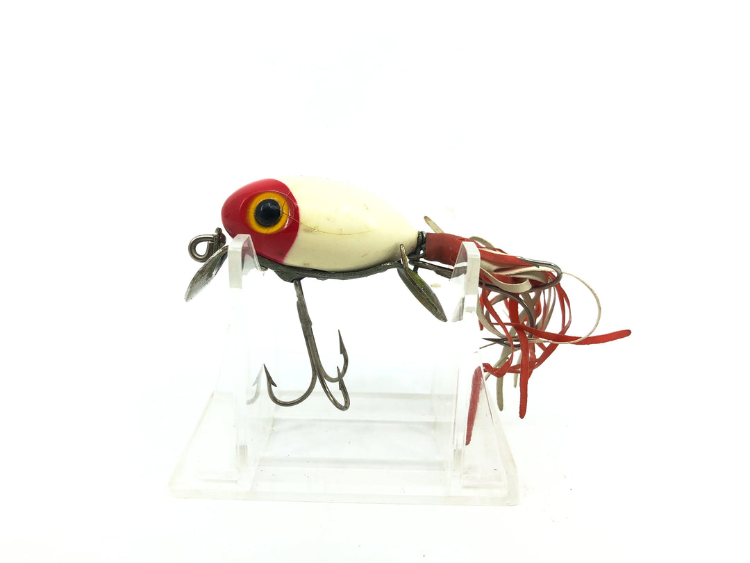 Arbogast Hula Dancer, Red Head/White Color.