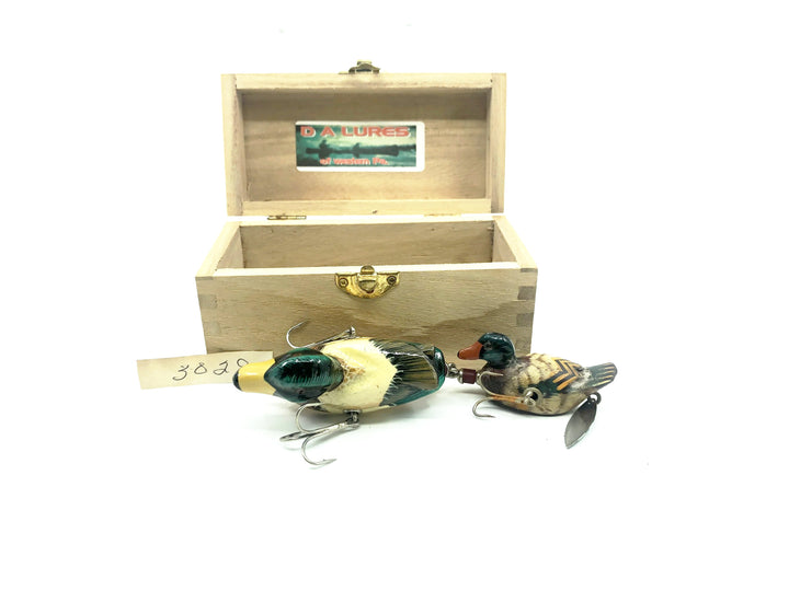 D.A Lures of Western Pennsylvania, Tandem Ducks Contemporary Lure with Box