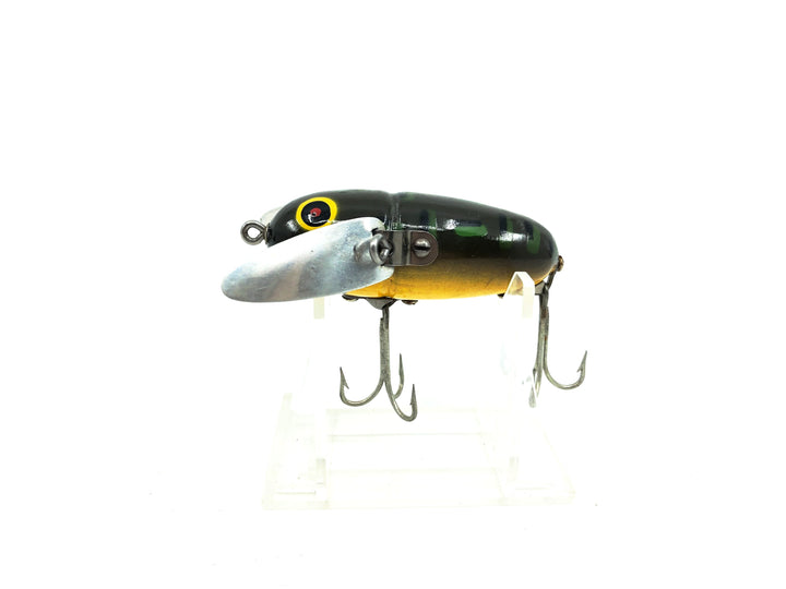 Heddon Wooden Crazy Crawler 2120 BF, Bullfrog Color