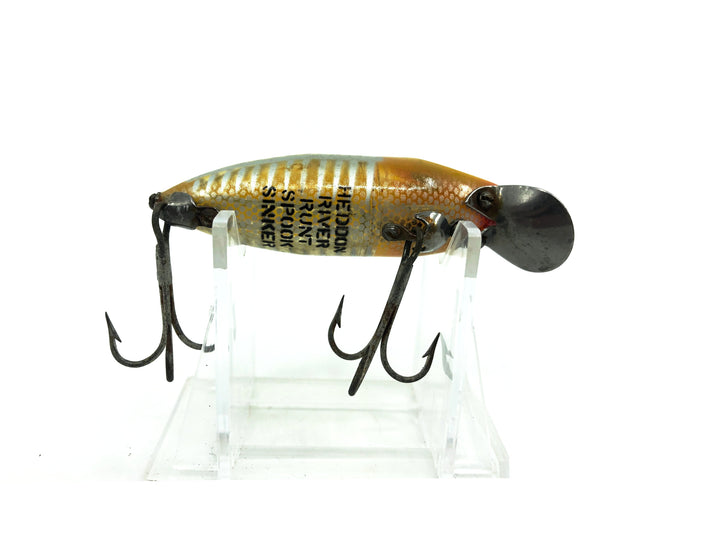 Heddon River Runt Sinker Spook 9110, XRY Yellow Shore Minnow Color