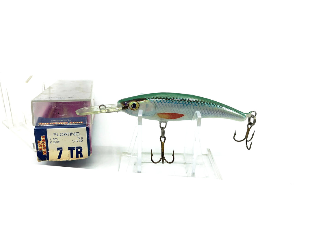 Ugly Duckling Balsa Lure, SIL Silver Color Size 7 New with Box