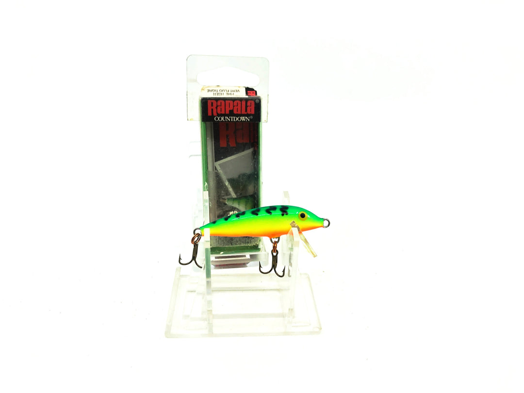 Rapala Count Down Minnow CD-5 FT, Fire Tiger Color Lure with Box