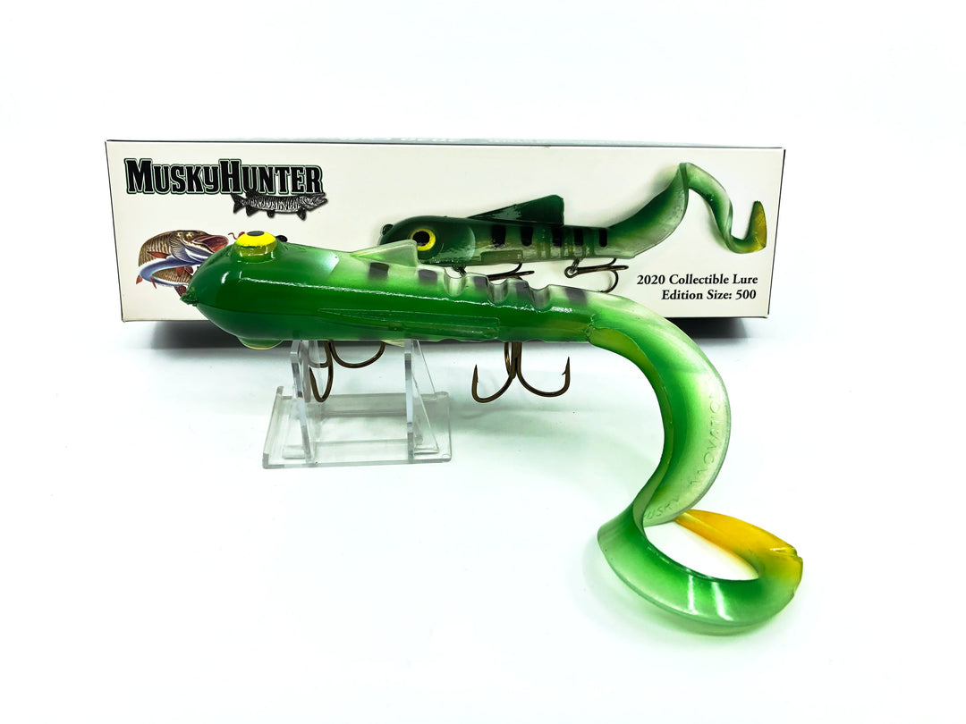 Musky Hunter 2020 Collectible Lure, Musky Innovations Bull Dawg #120/500 Signed