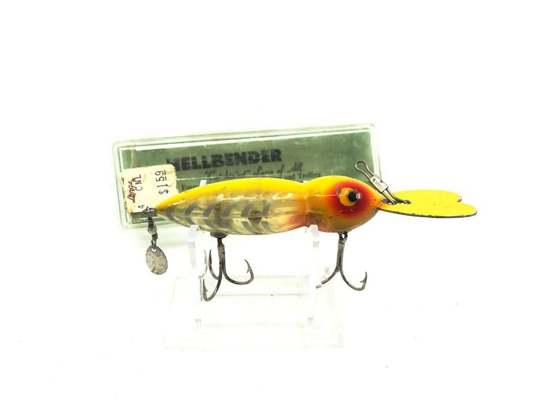 Hellbender Whopper Stopper, Yellow Shore Minnow Color with Box