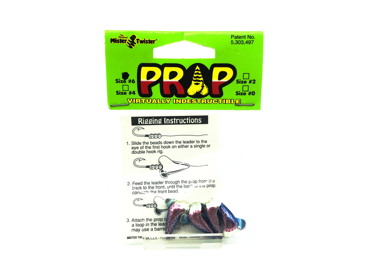 Easy Props Rigg Mister Twister The Prop Rig, Rainbow Color New on Card – My Bait Shop, LLC