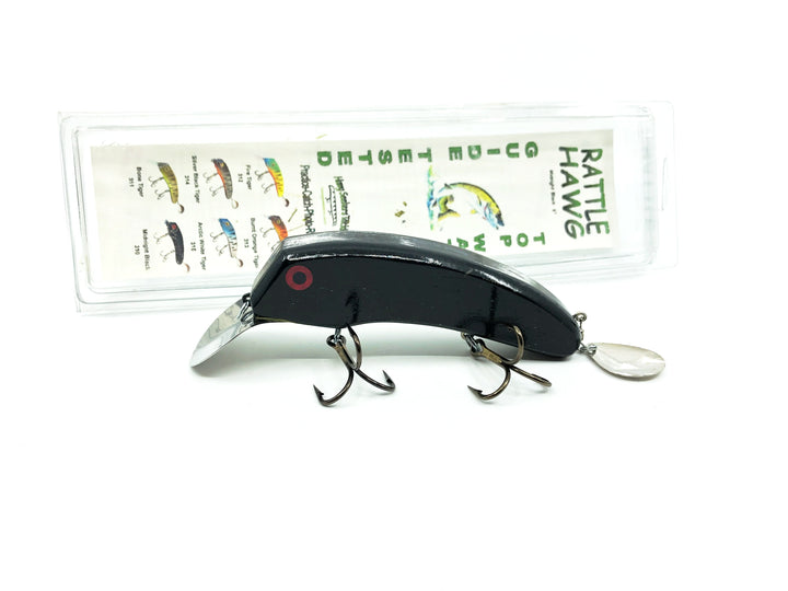 Hawg Seekers Tackle Rattle Hawg, 6" Midnight Black Color with Box