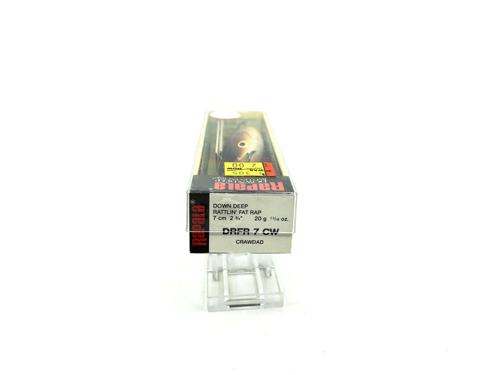 Rapala Down Deep Rattlin' Fat Rap DRFR-7 CW Crawdad Color Lure New in Box