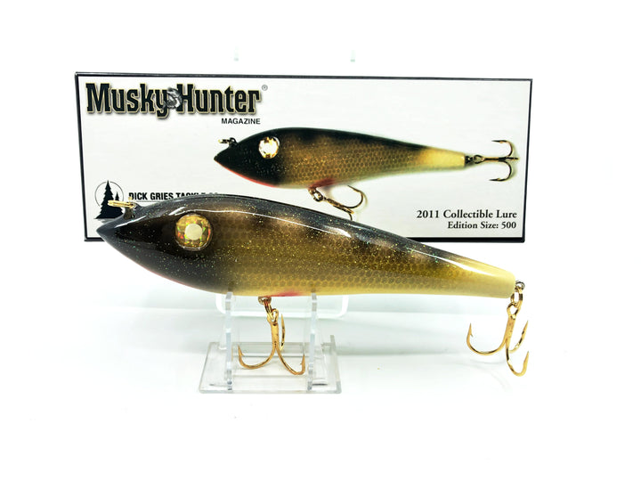 Musky Hunter 2011 Collectable Lure, Dick Gries Striker #120/500 Signed