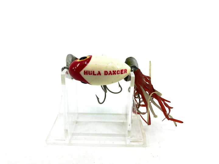 Arbogast Hula Dancer, Red Head/White Color.