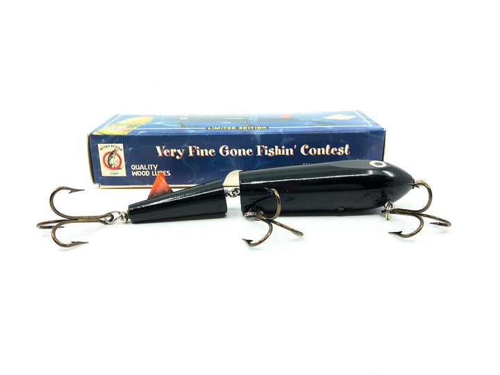 Musky Buster Stomper, Very Fine Orange Juice Special Edition, Black/Orange Tail Color with Box
