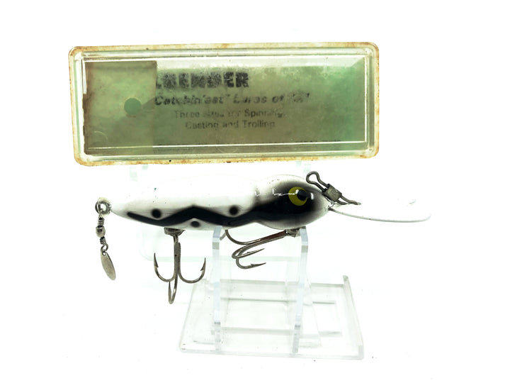 Hellbender Whopper Stopper, White/Black Shadow Stripe Color with Box