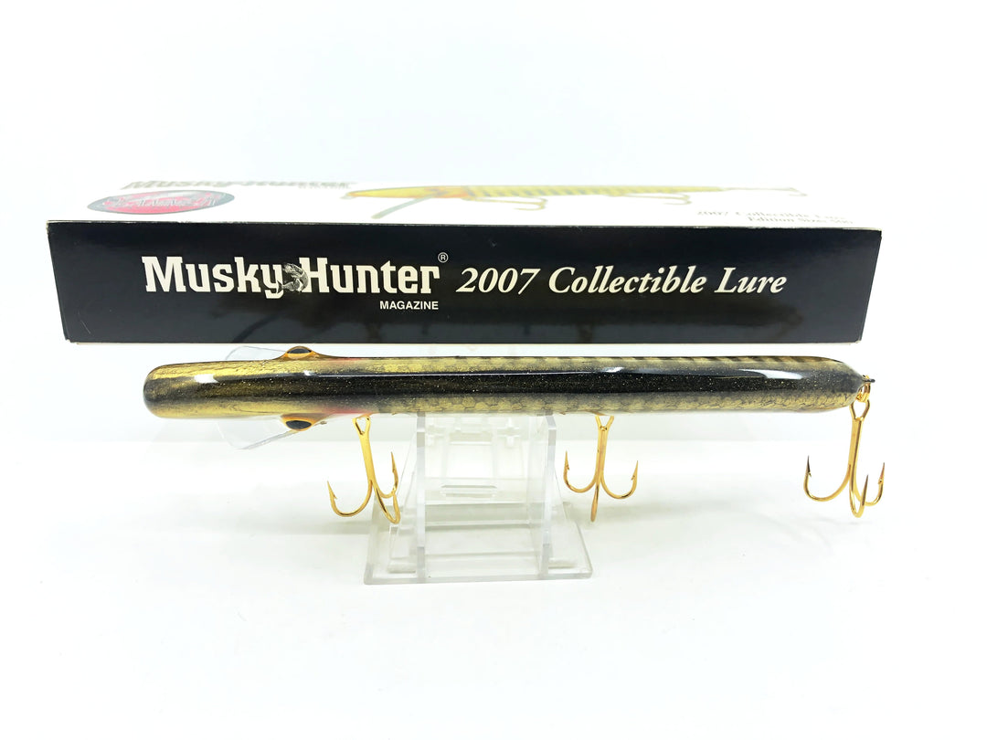 Musky Hunter 2007 Collectible Lure, Slammer Tackle Slammer Crankbait #418/500 Signed