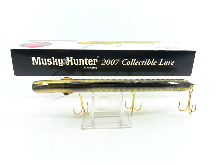 Musky Hunter 2007 Collectible Lure, Slammer Tackle Slammer Crankbait #418/500 Signed