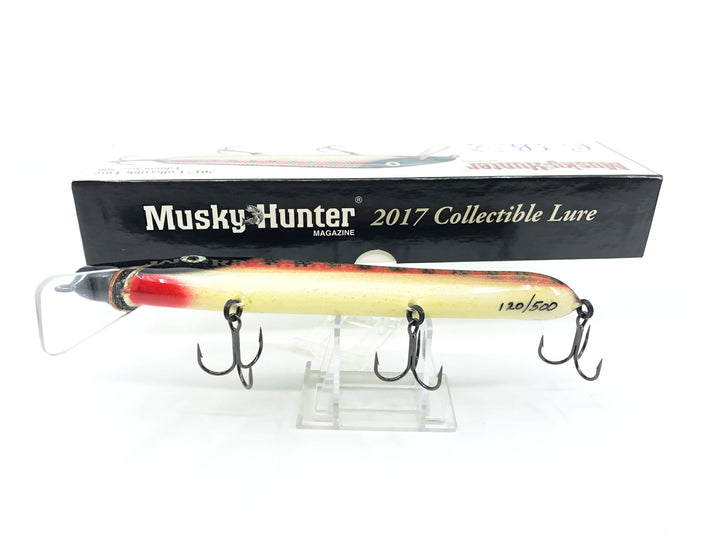 Musky Hunter 2017 Collectible Lure, Crane Bait 208 Minnow #120/500