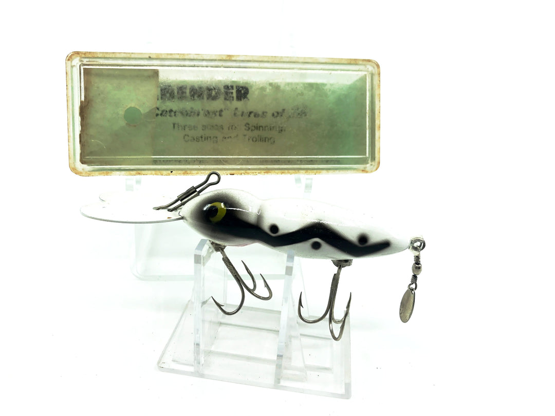 Hellbender Whopper Stopper, White/Black Shadow Stripe Color with Box