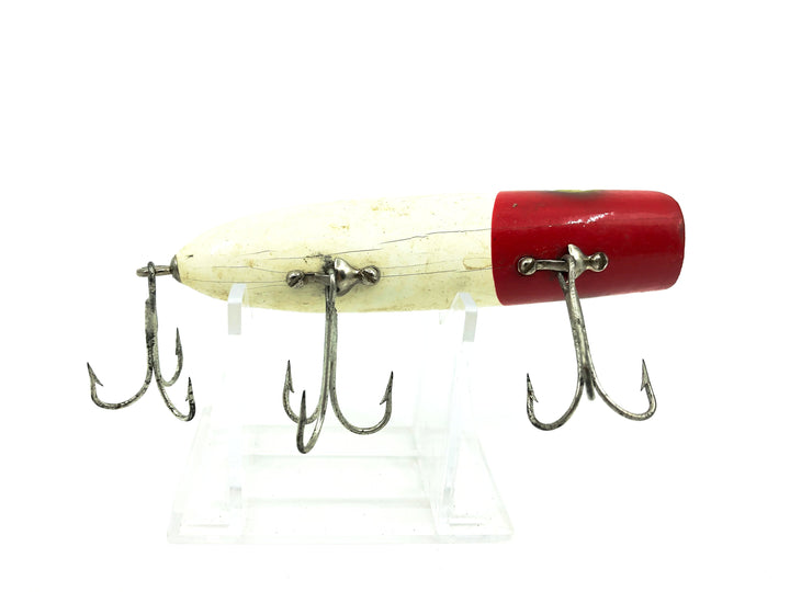 South Bend Bass Oreno, Red Head White Body Color