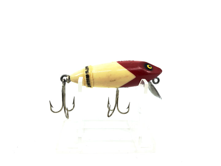 South Bend Fish-Obite, RW Red Arrowhead/White Color