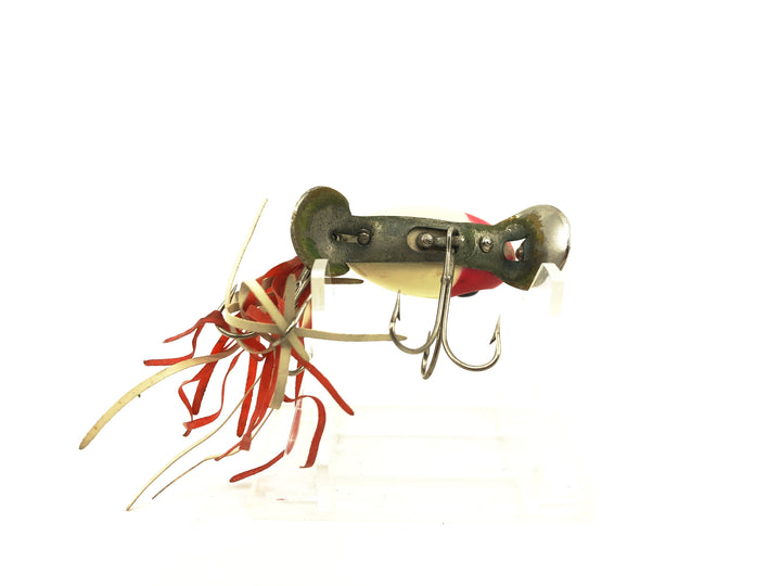 Arbogast Hula Dancer, Red Head/White Color.