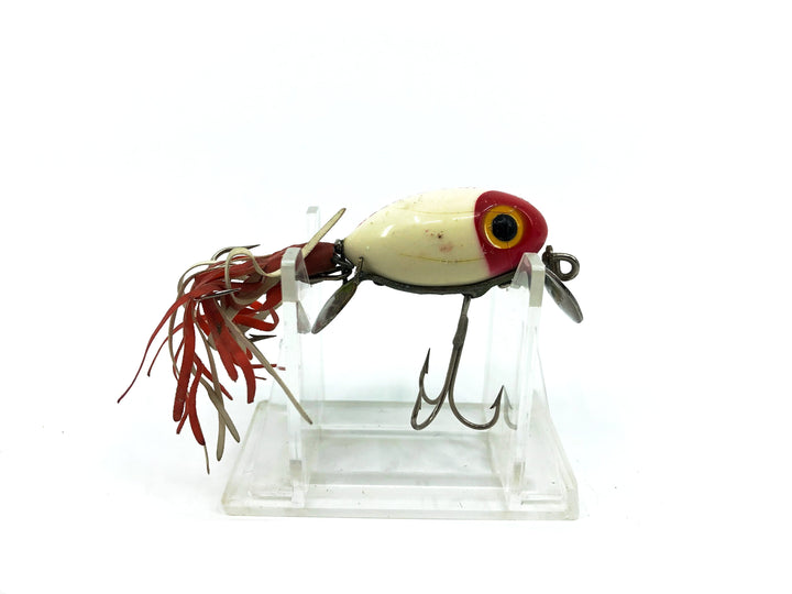 Arbogast Hula Dancer, Red Head/White Color.
