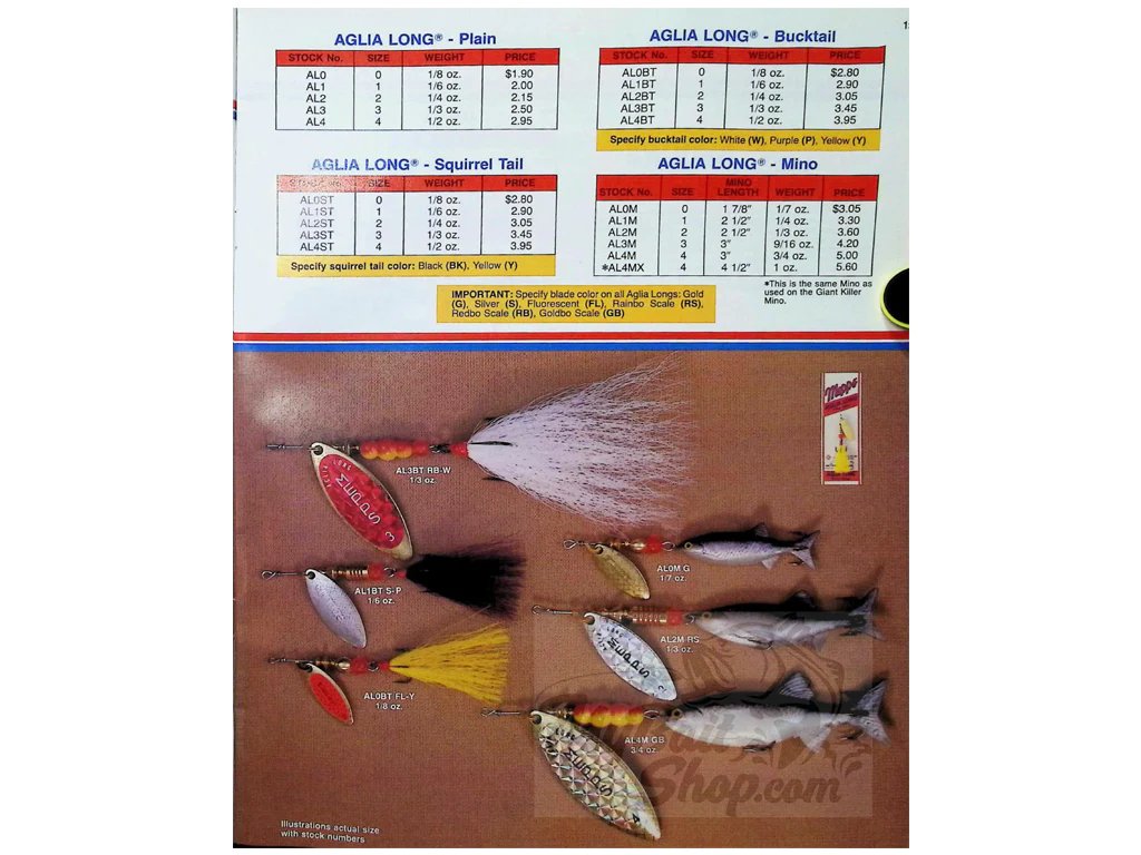 1983 Mepps Lures Catalog