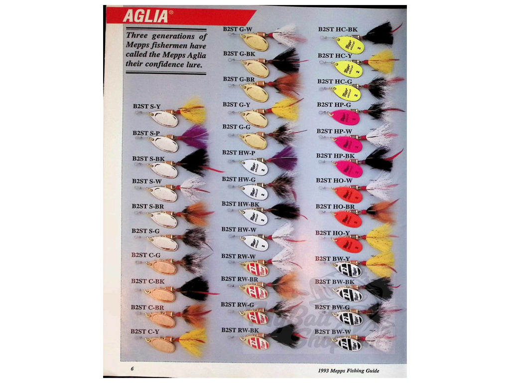 1993 Mepps Lures Catalog