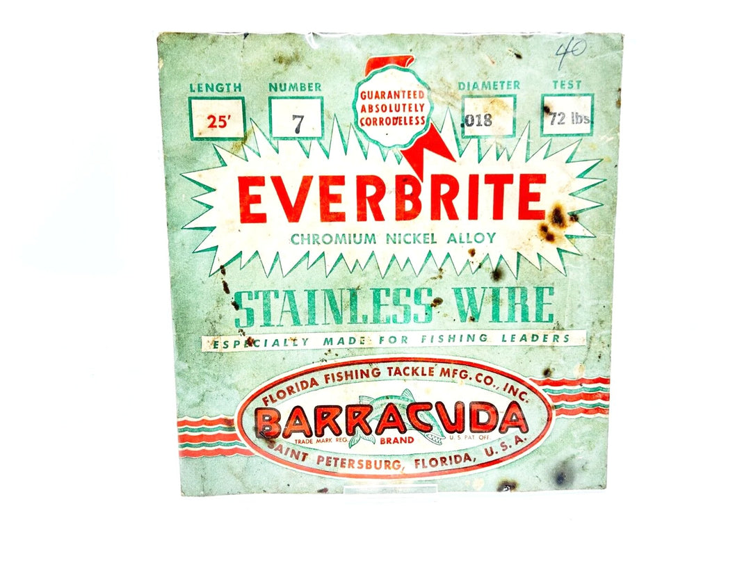 Barracuda Everbrite 72lb Test Vintage Leaders in Package